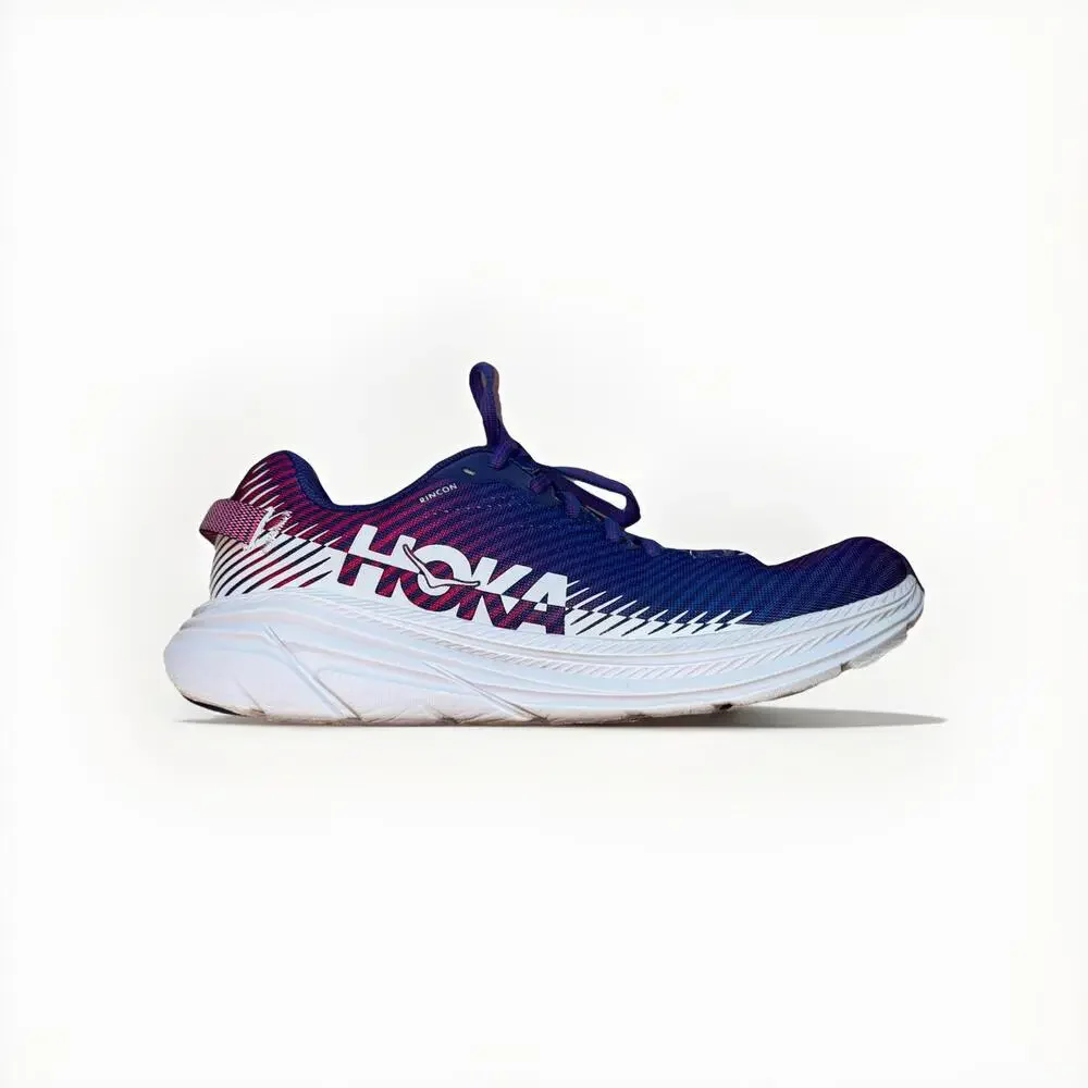 Hoka One One Rincon 2 Running Shoes Clematis Blue/Arctic Ice Women's Size 9.5 - Picture 1 of 8